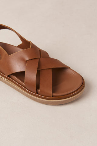 an leather Trunca sandals by Alohas. 