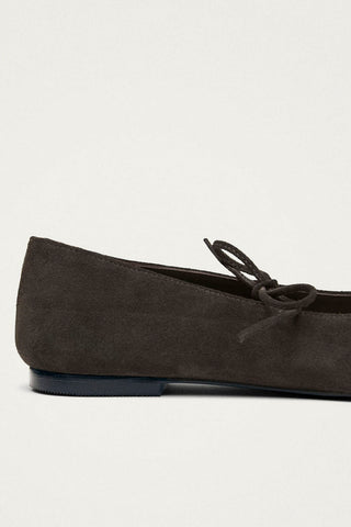 Sway Ballet Flat Suede