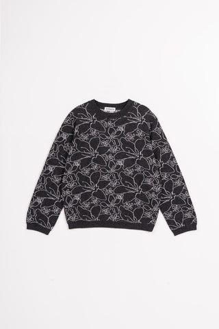 Merino Floral Sweater