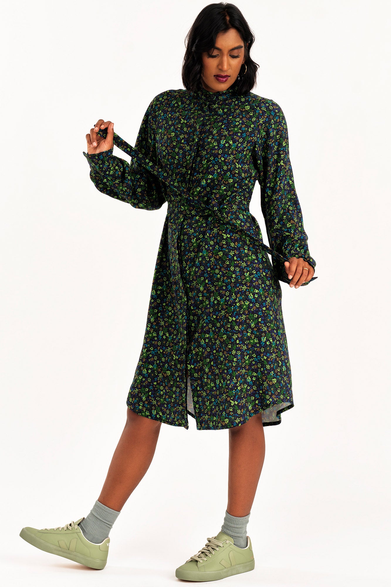 Jennifer Glasgow Tencel Ceremony Robe chemise Jennifer Glasgow Ethical Independent Fashion