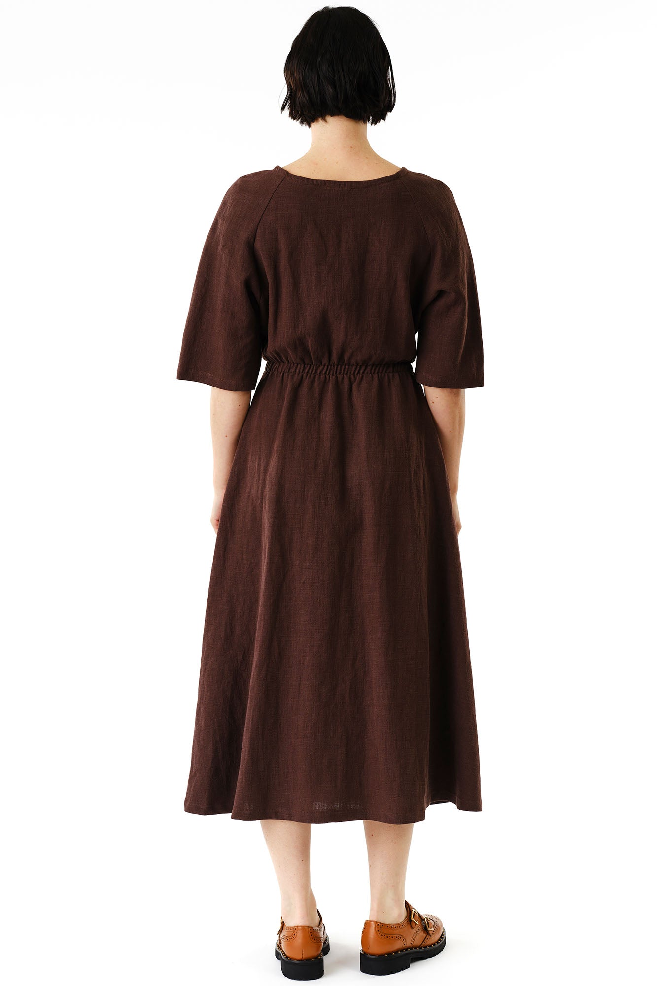 Jennifer Glasgow | Ramie Midi Length Zippered Omega Dress Jennifer Glasgow | Ethical Independent Fashion Jennifer Glasgow | Ramie Midi Length Zippered Omega Dress Jennifer Glasgow | Ethical Independent Fashion