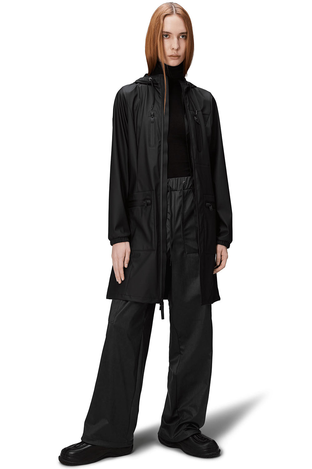 Curve raincoat store