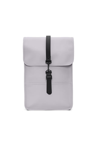 Flint grey waterproof Backpack Mini W3 by Rains. 