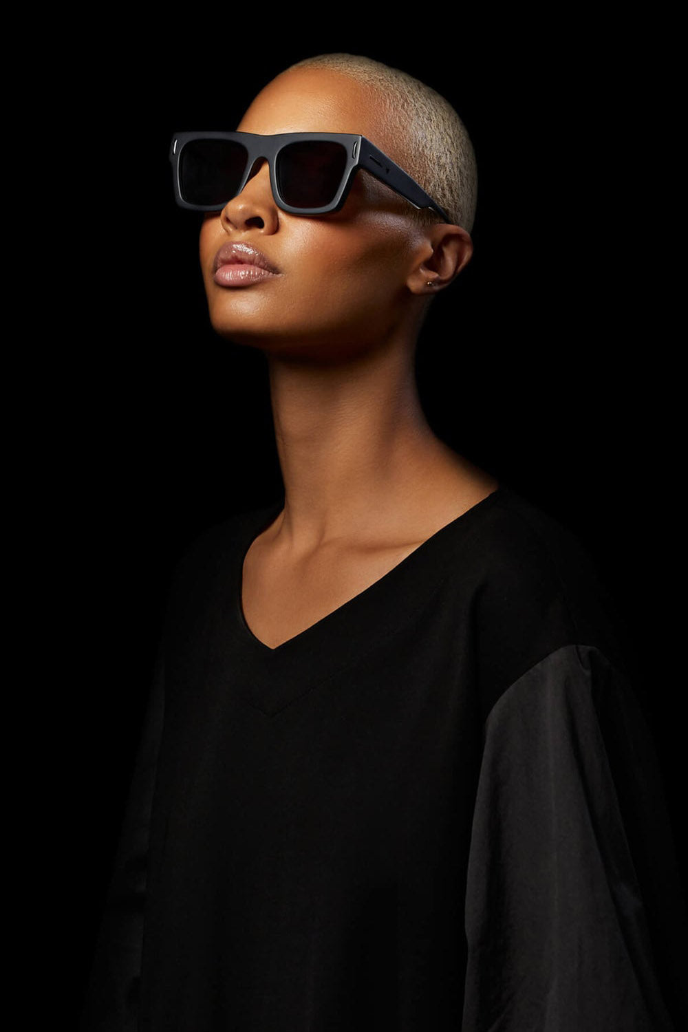 Alta Sunglasses Matte Black Valley Eyewear Jennifer Glasgow