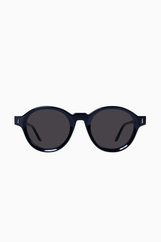 Valley Eyewear Motel Sunglasses in gloss black with black lenses. 