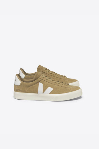 Veja Campo Suede sneakers in Dune + White. 