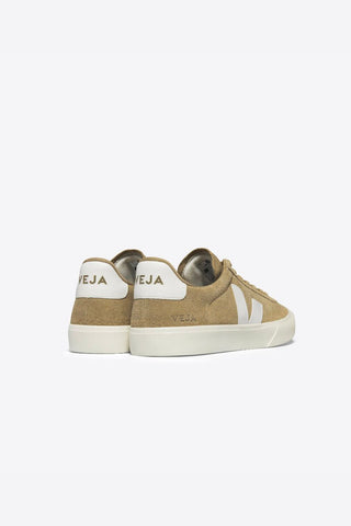 Veja Campo Suede sneakers in Dune + White. 